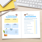 Vista interior con planificación semanal y checklist de autocuidado