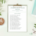 Índice de los 19 temas del Temario Esencial TCAE — estructura clara